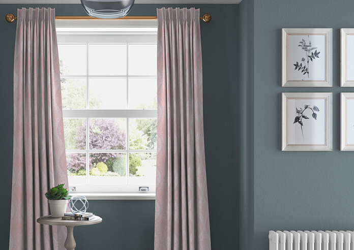 Deco, Blush - Made to Measure Curtains - Image 3